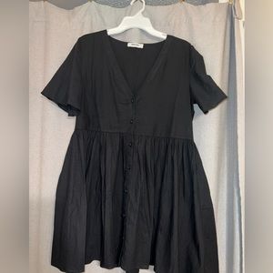 Showpo smock button up mini dress